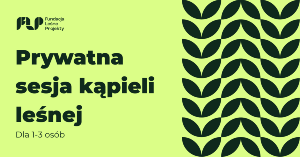 Prywatna sesja kąpieli leśnej kąpiel leśna